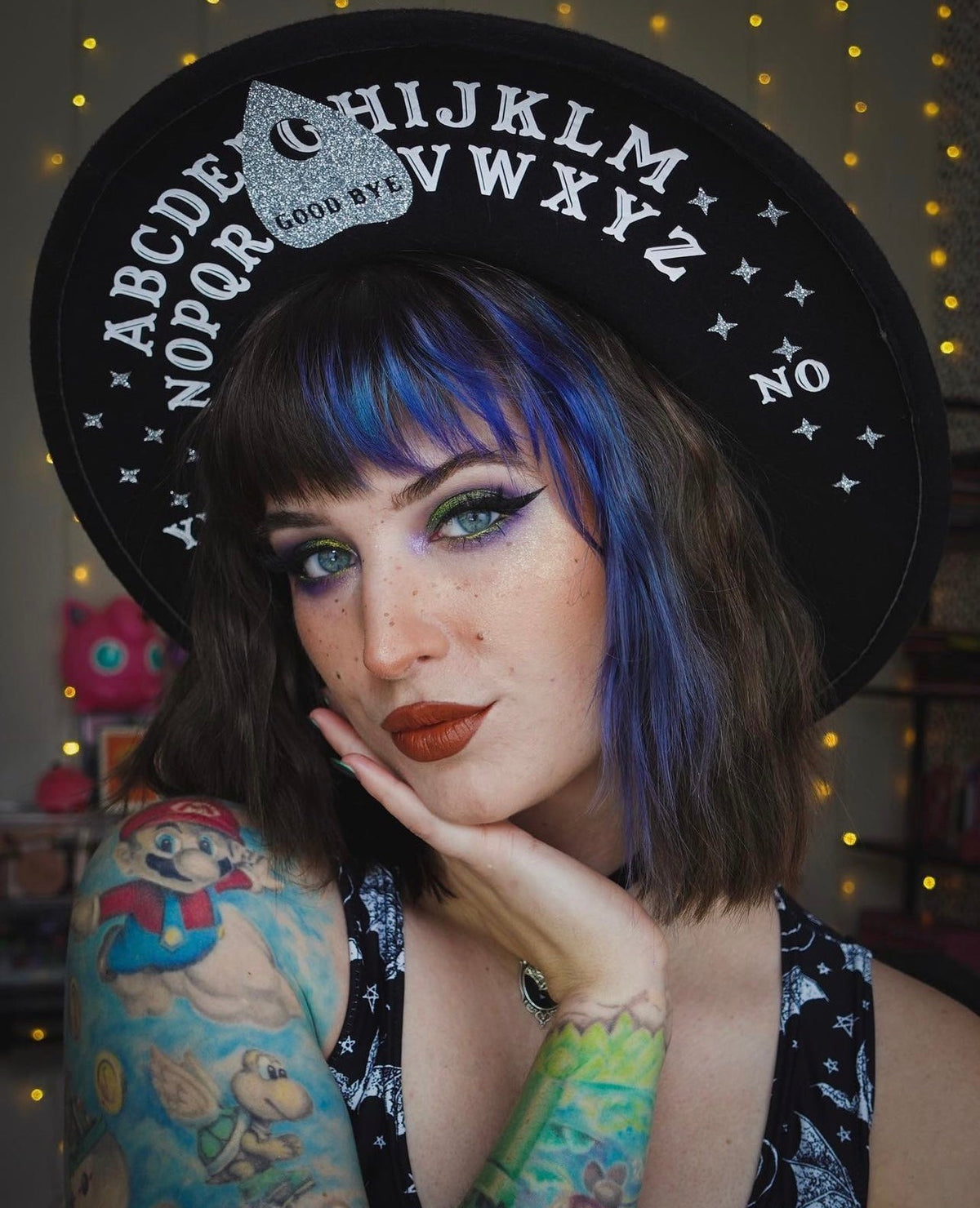 Vegan Felt Hat - XL Brim - Spirit Board -  - 