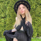 Vegan Felt Hat - Starburst Crown -  - 