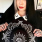 Vegan Felt Wide Brim Hat - Flat Top XL Brim - "Seraphim" -  - 