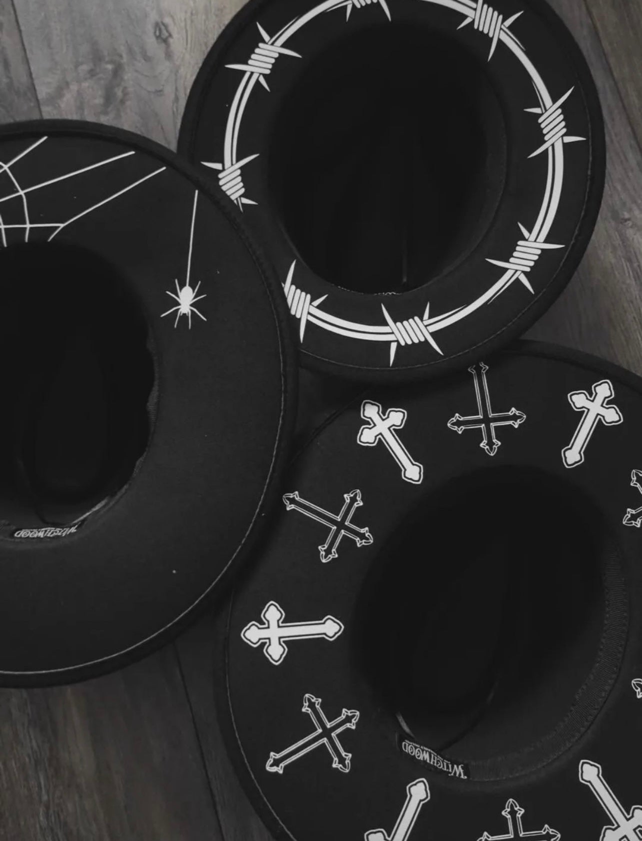 Vegan Felt Hat - Barbed Wire -  - 