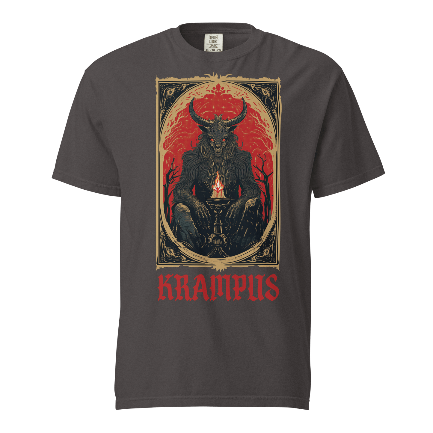 Krampus Tarot Unisex Comfy Tee