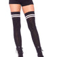 Dina Athletic Thigh High Stockings -  - Hosiery