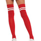 Dina Athletic Thigh High Stockings -  - Hosiery