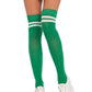 Dina Athletic Thigh High Stockings -  - Hosiery