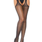 Shira Sheer Scalloped Suspender Hose -  - Hosiery