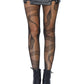 Snake Net Tights - Gothic Fishnet Tights - Serpent Lace Hosiery -  - Fishnet Tights