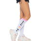 Lick Me Knee Socks -  - Hosiery