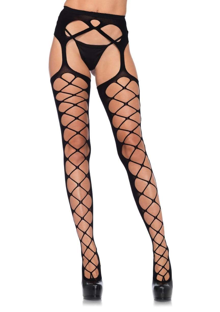 June Stockings with Garter Belt -  - Hosiery