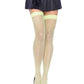 Joy Fishnet Thigh High Stockings -  - Hosiery
