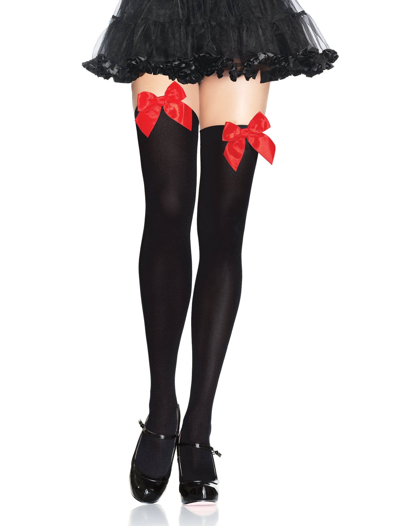 Kay Opaque Thigh Highs -  - Hosiery