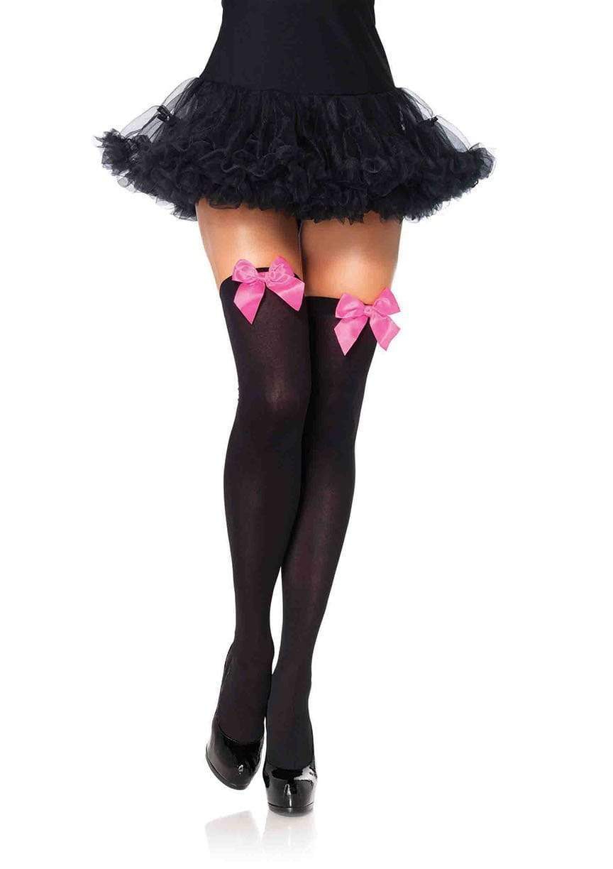 Kay Opaque Thigh Highs -  - Hosiery