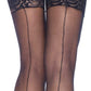 Nuna Sheer Thigh High Stockings -  - Hosiery