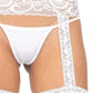 Thea Garter Belt Thigh High -  - Hosiery