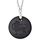 Leo Zodiac | 16.30ctw Shungite 925SS 18" Necklace - A Gothic Universe - Necklaces