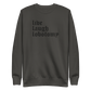 Live Laugh Lobotomy Embroidered Sweatshirt - Dark Humor Gothic Pullover