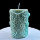Handmade Witch & Owl Soy Candle with Vanilla and Oatmeal Raisin Scent