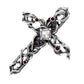 Thorny Cross Handspan Ring Statement ✦ Swarovski Crystal ✦ Rare -  - Ring
