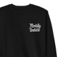 Mentally Unstable Embroidered Sweatshirt