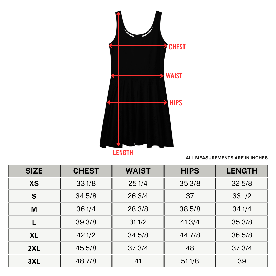 Shadow Swarm Skater Dress