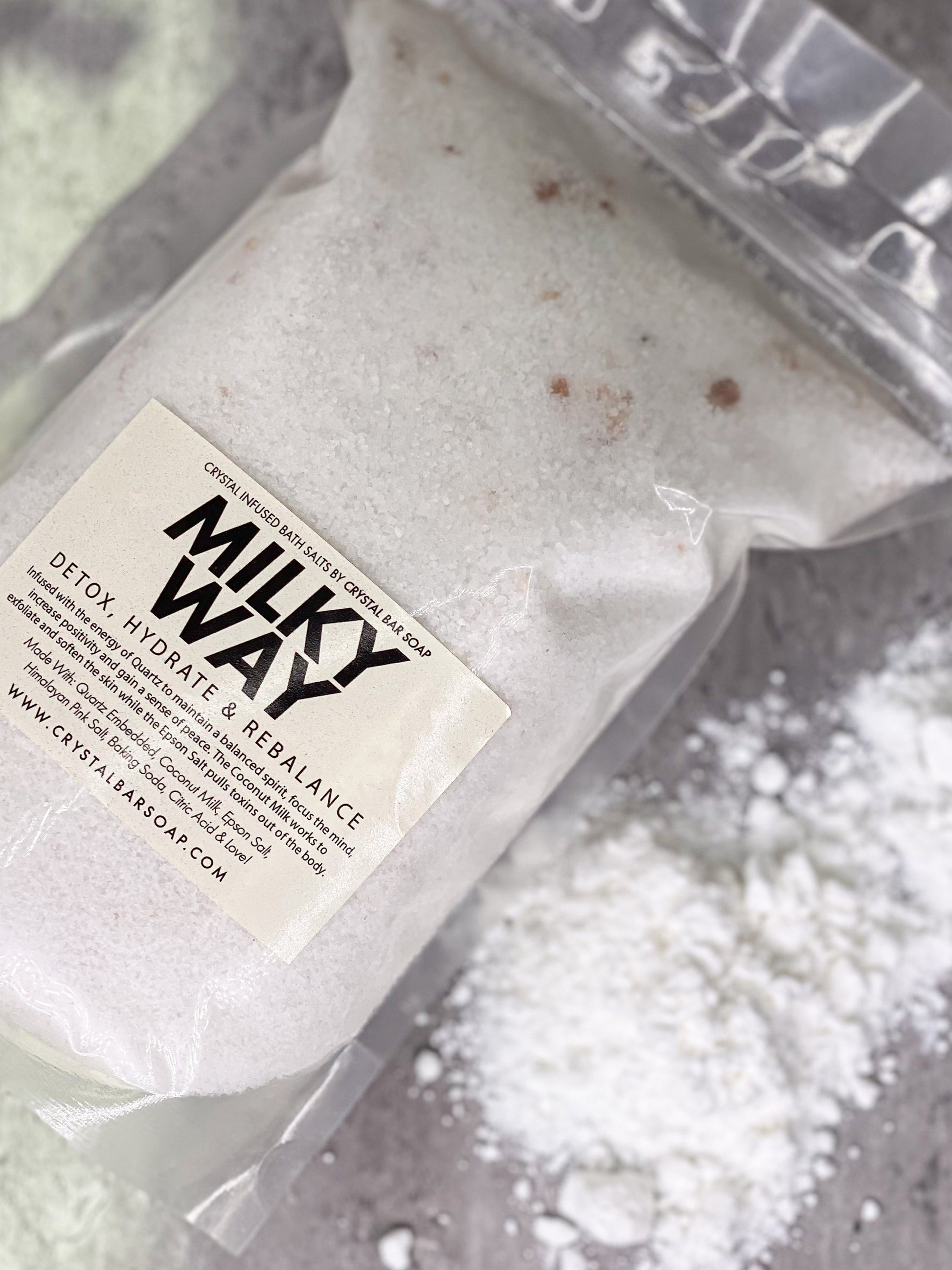 Milky Way | Crystal Detox -  - Bath Salt