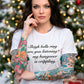 NGOrder ✦ Graphic Tee ✦ White Short Sleeve Crew Neck Cotton Holiday Humor S NWT