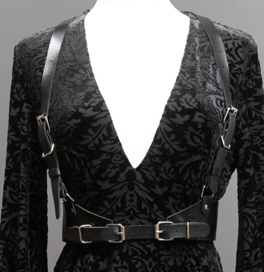 Nyx Vegan Leather Harness - READY TO SHIP! -  - 