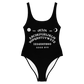 Ouija Board One-Piece Swimsuit