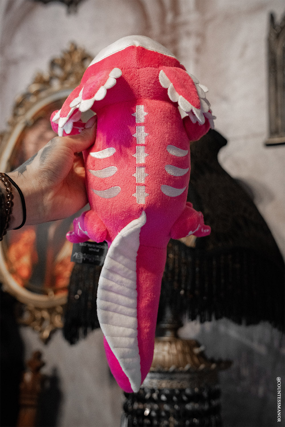 Pink Spooksalotl the Axolotl Plush Toy [Limited Edition]