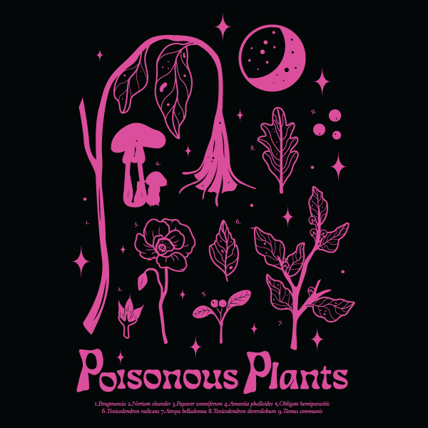 'Poisonous Plants' Shirt -  - T-Shirts