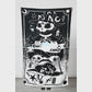 Meow-Gical Black & White Hocus Pocus Cats Beach Towel
