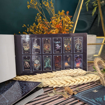 Visions Sticker Book - Tarot Journal Stickers - Oracle Card Tracking -  - Sticker Pack