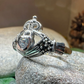 Devotion Marcasite Claddagh Ring -  - Ring