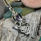 Cordelia Trinity Knot Necklace -  - Pendant