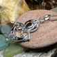 Cordelia Trinity Knot Necklace -  - Pendant