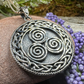 Adalgard Celtic Spiral Necklace -  - Pendant