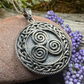 Adalgard Celtic Spiral Necklace -  - Pendant