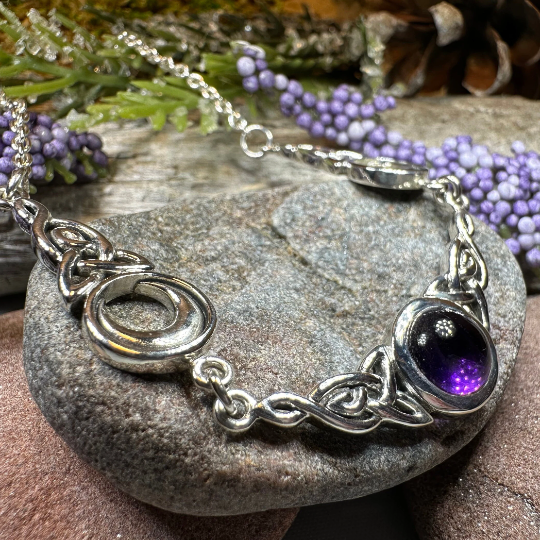 Celtic Triple Moon Necklace -  - Necklet