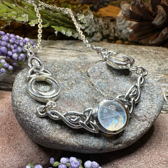 Celtic Triple Moon Necklace -  - Necklet