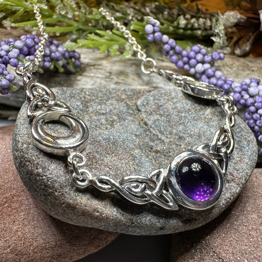 Celtic Triple Moon Necklace -  - Necklet