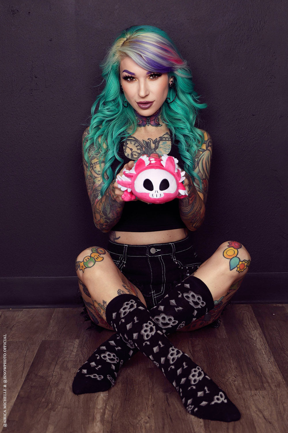 Pink Spooksalotl the Axolotl Plush Toy [Limited Edition]