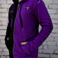 Split Mage Hoodie [Black/Purple] -  - Hoodies