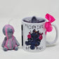 Artisan One Moon Flame Sweet Revenge Voodoo Coffee Mug Cherry Brandy Candle