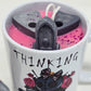 Artisan One Moon Flame Sweet Revenge Voodoo Coffee Mug Cherry Brandy Candle