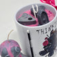 Artisan One Moon Flame Sweet Revenge Voodoo Coffee Mug Cherry Brandy Candle