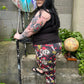 Bloody Leatherface (Semi-Exclusive) - High-quality Handcrafted Vibrant Leggings -  - Leggings