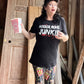 Red & White Crime Junkie Unisex Horror Movie Tee