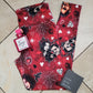 Addams Goals (Semi-Exclusive) - Addams Family Gothic Valentine's Day Love High-quality Handcrafted Vibrant Leggings -  - Leggings