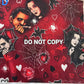 Addams Goals (Semi-Exclusive) - Addams Family Gothic Valentine's Day Love High-quality Handcrafted Vibrant Leggings -  - Leggings