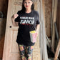 Red & White Crime Junkie Unisex Horror Movie Tee