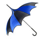 Batwing Pagoda Umbrella [BLACK/BLUE] -  - Umbrellas
